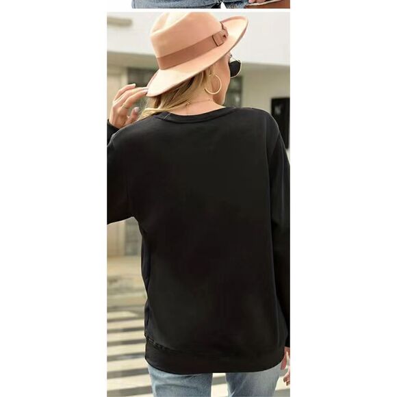 Skeleton pumpkin sweatshirt, super soft and cute size14 - Picture 2 of 5